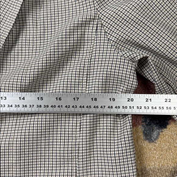 OVERSIZED BLAZER PLAID MAXX STUDIO - Picture 6 of 7